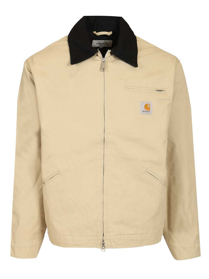 Carhartt Wip Og Detroit Jacket Giacche - Beige | 65a56512f9d14b50e6a0e727ca84b04ec7862935