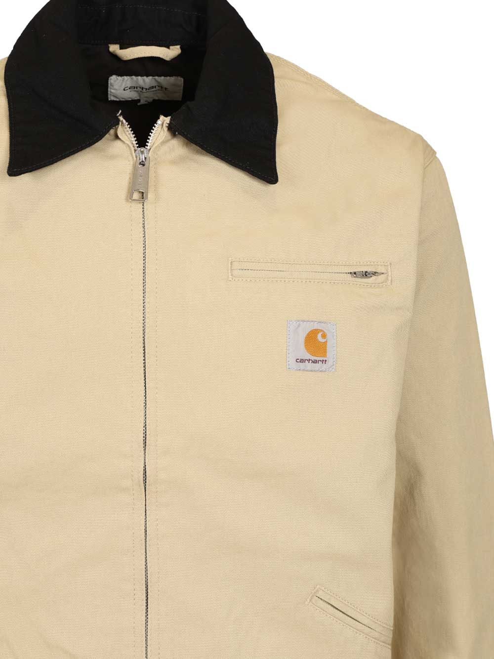 Carhartt Wip Og Detroit Jacket Giacche - Beige | 427c12a89ec916f1123b4297f902f013c419e81e