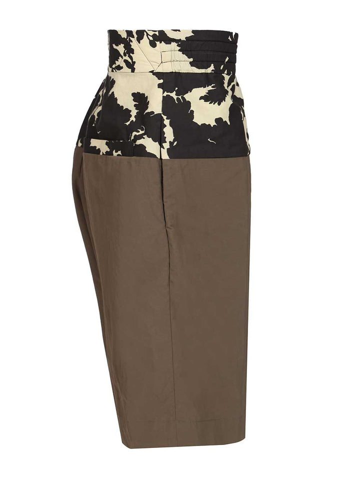 Dries Van Noten Pablo Shorts Trousers - Verde | bb5ef32a921a8bcd19a25be1da7f36ec813bf35d