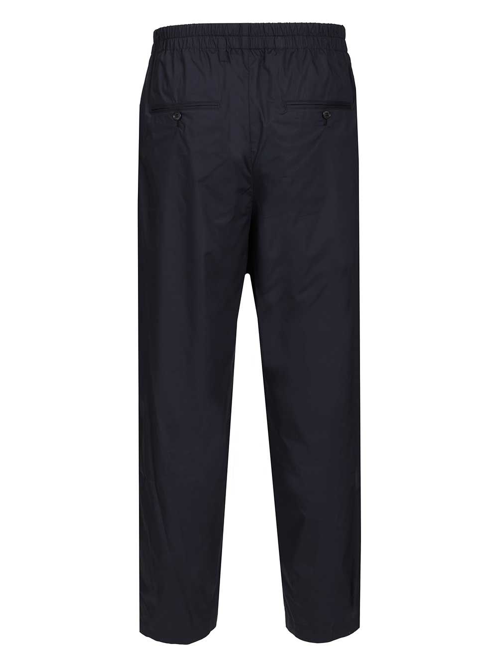 Giorgio Armani Elasticated Waist Trousers - Blu | 9792bfbb53286b90bf7335afa314b1f1b4b7bff8