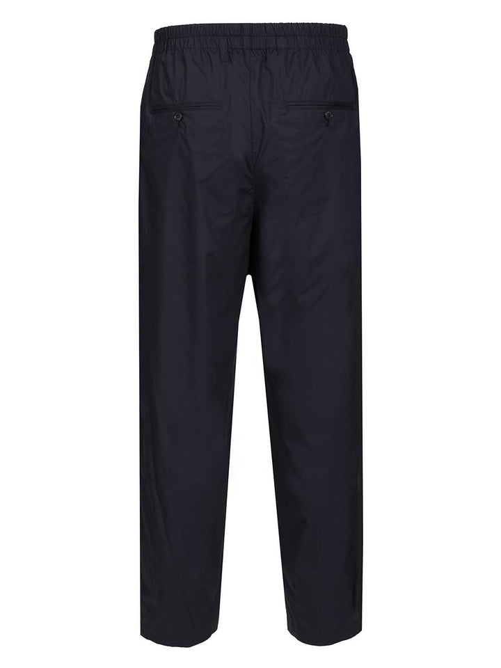 Giorgio Armani Elasticated Waist Trousers - Blu | 9792bfbb53286b90bf7335afa314b1f1b4b7bff8