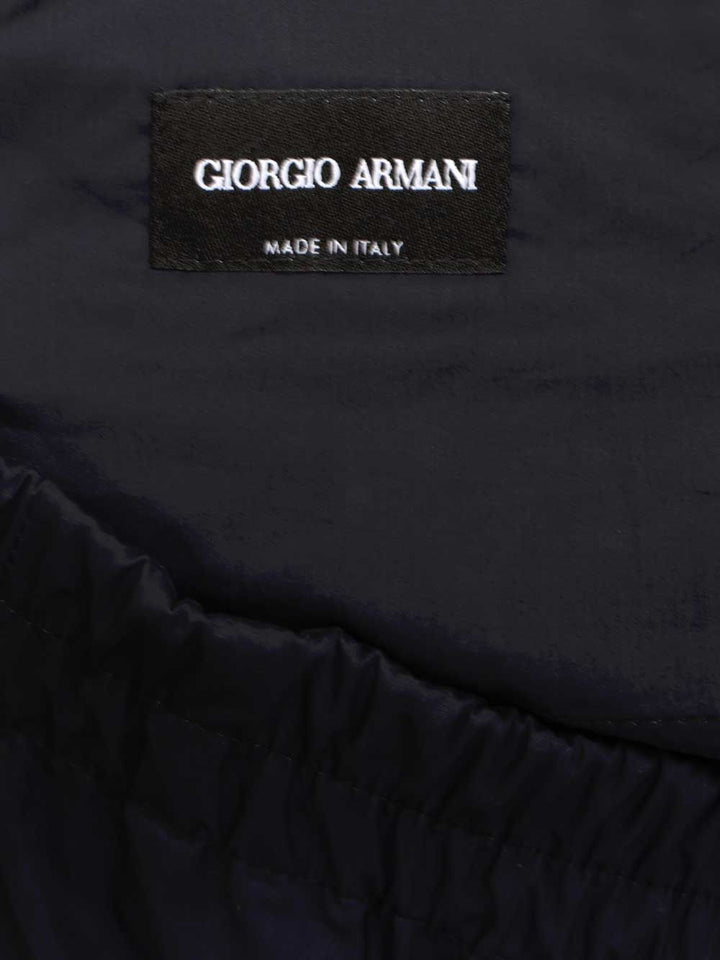 Giorgio Armani Elasticated Waist Trousers - Blu | 90f6f1b2e9d231b494e3ff9a391cd6359dd33522