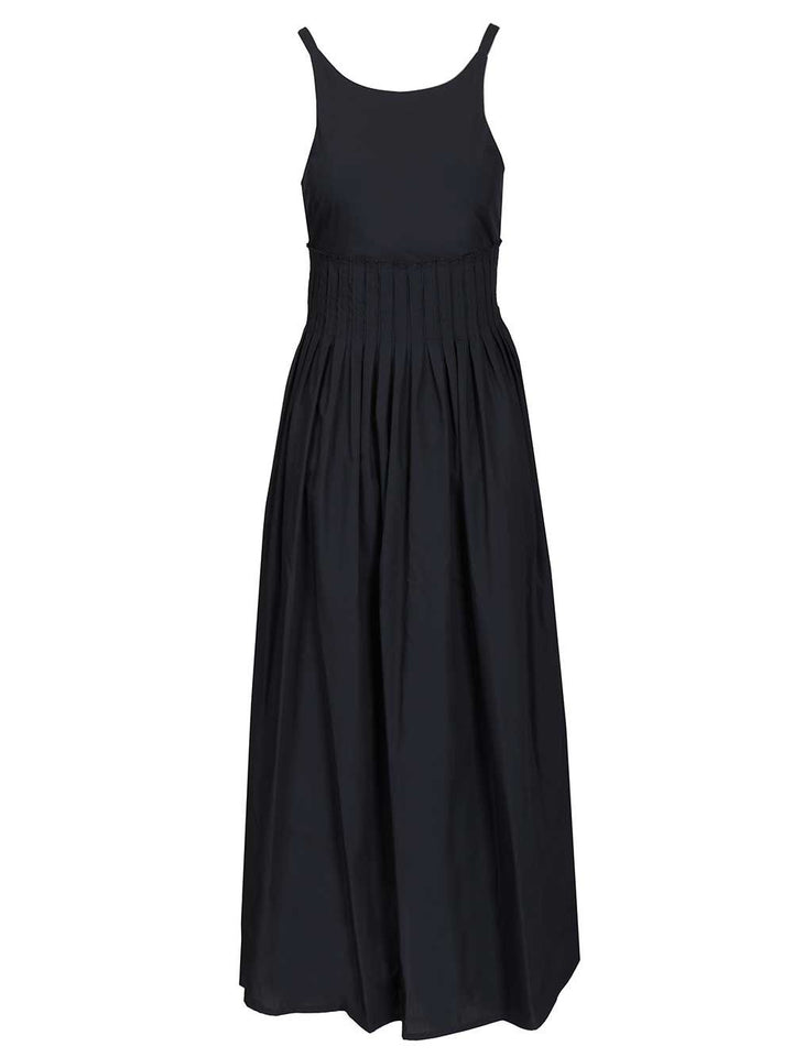 Emporio Armani Long Poplin Dress Abiti - Blu | e13b5f08d2aeca62a0d3a90a2c4002adaaab97ab