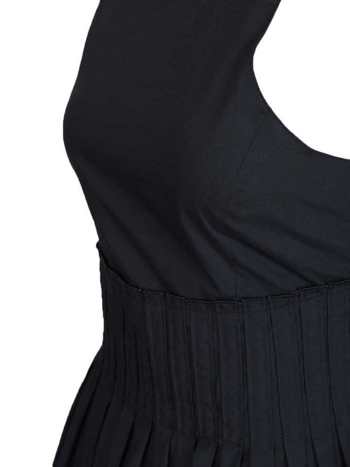 Emporio Armani Long Poplin Dress Abiti - Blu | 04a7beaad3bedc45482264d0bcd6ccd9e25210ad