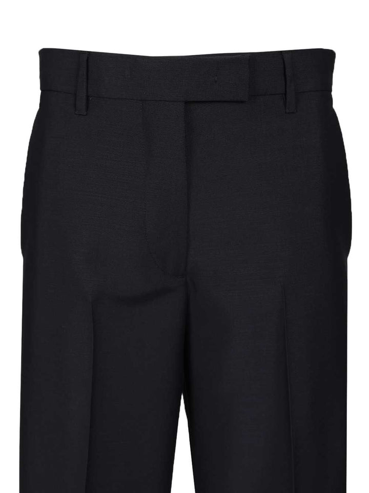 Miu Miu In Kid Mohair Trousers - Blu | 1fb5bd664f9fbfd6ce93e259aebaa8792833244b