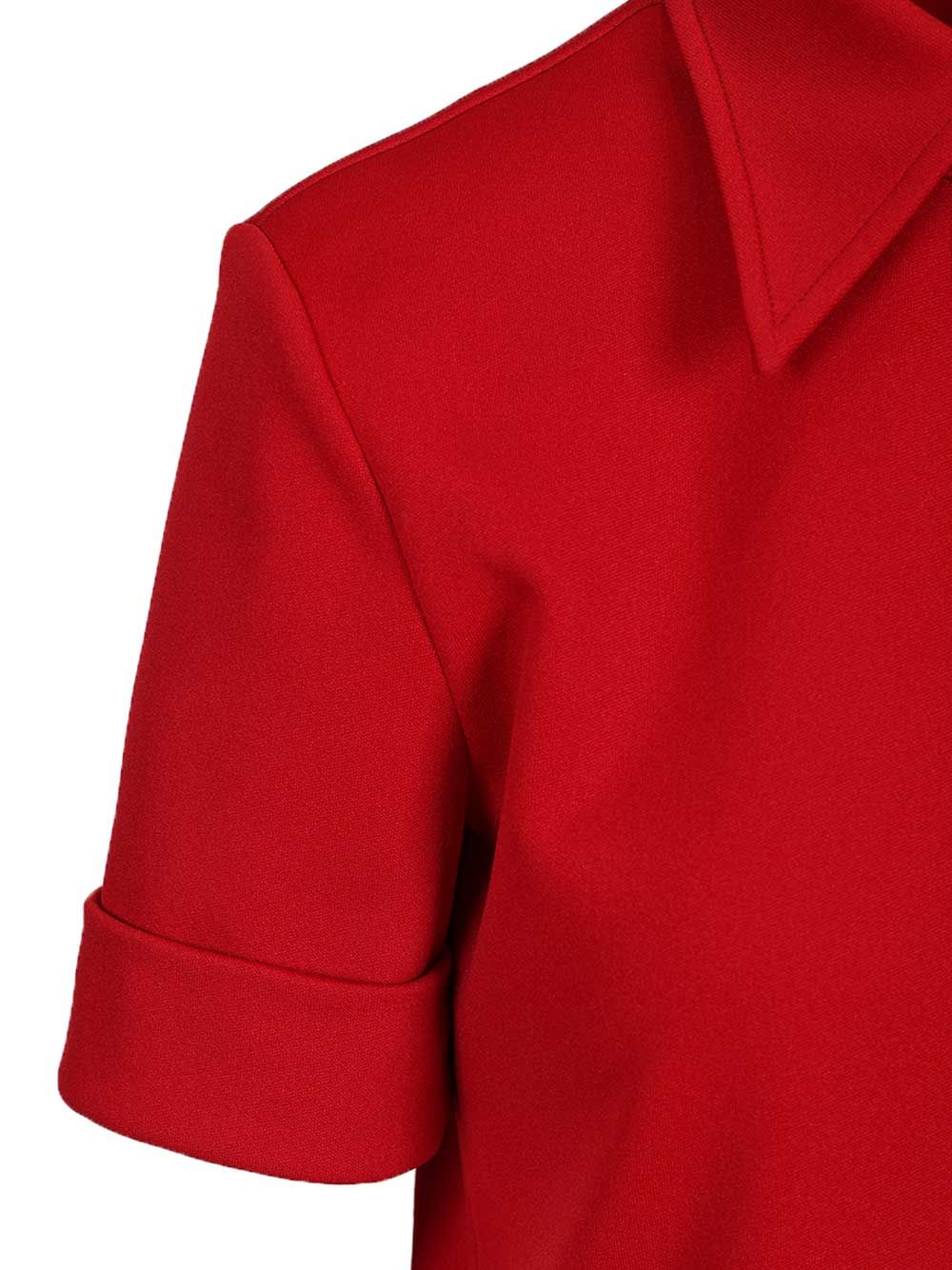 Miu Miu Technical Jersey Polo shirt - Rosso | 935808d418faf5d98db1b882d92810b702f0b3d4