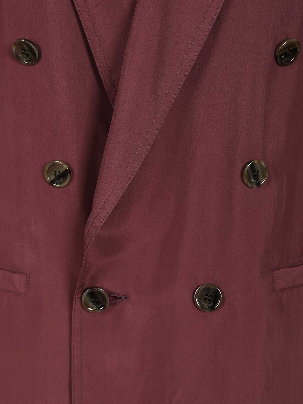 Saint Laurent Veste Giacche - Bordeaux | a3c10450c94ec7b9f08bd793aa99bbcd62938ca5