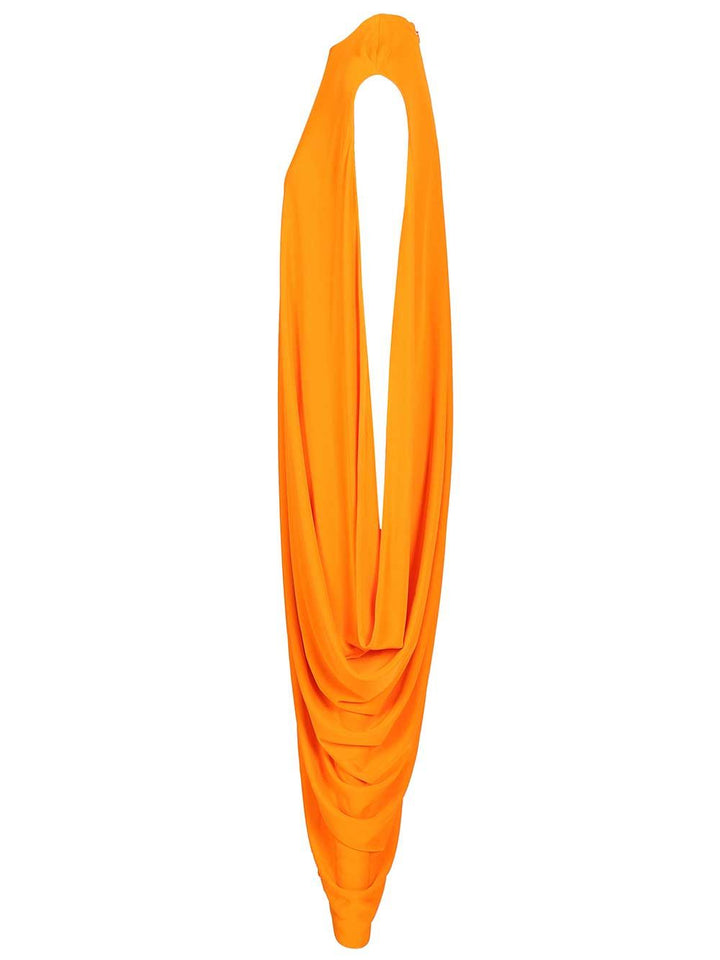 Tom Ford Top Impossible Asymmetric Cap Top - Arancione | 18e44334e6871c5c01b474b850f4ebf881c9556e