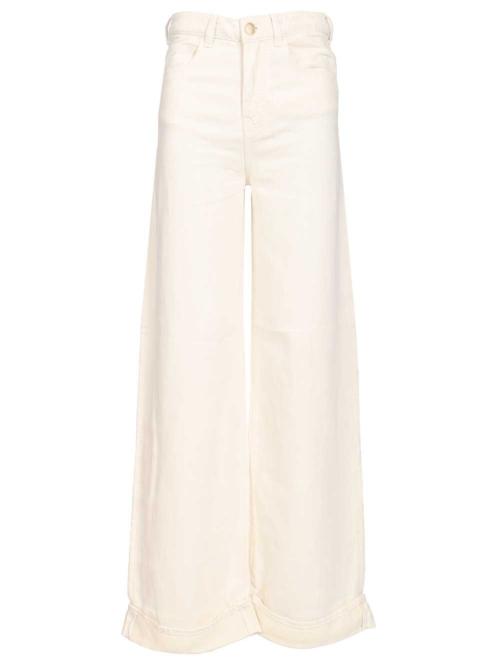 Emporio Armani 5 Pockets Pant Jeans - Bianco | fc747fc7e6e5d39395d6e2addc885b77c4793b96