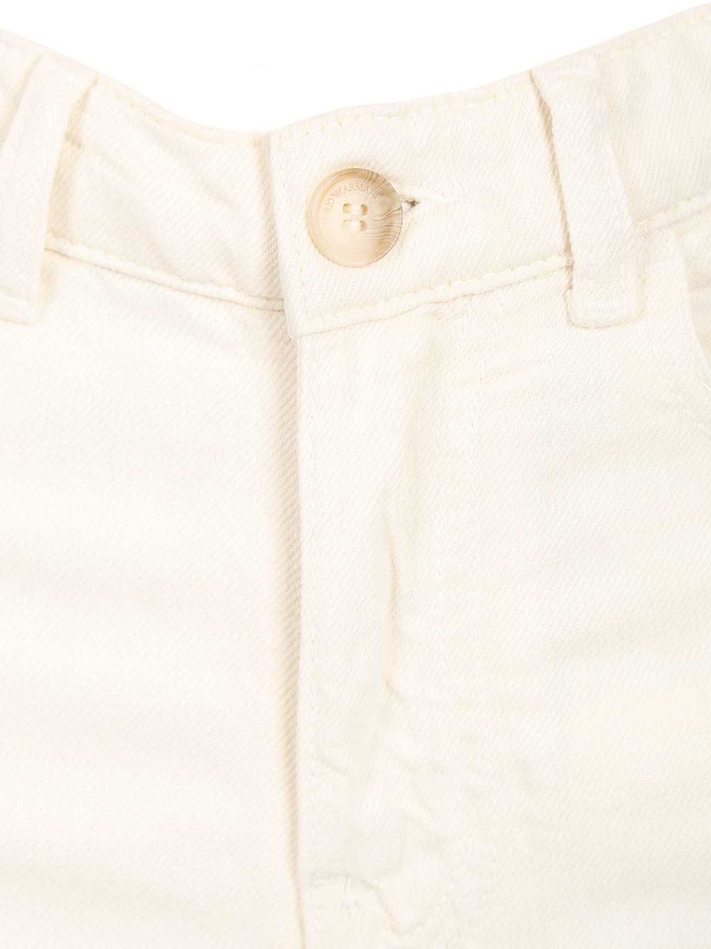 Emporio Armani 5 Pockets Pant Jeans - Bianco | 26ba079e3f528a5633fc80a9149e4a3b3ac7f573