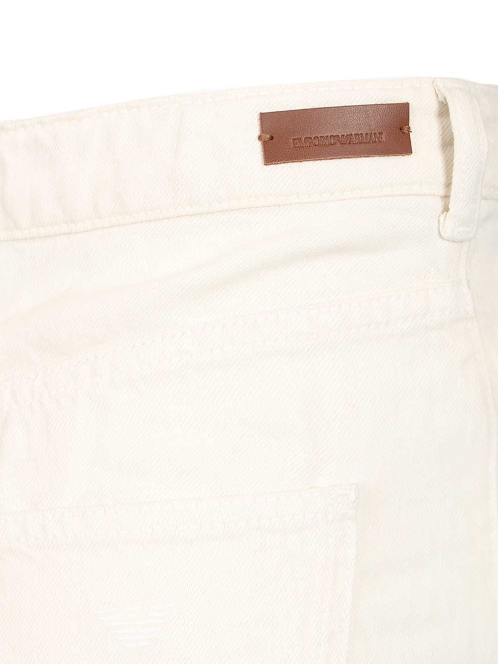 Emporio Armani 5 Pockets Pant Jeans - Bianco | e1624805cd3dcde0b5afd405e33fddc892a1bfa9