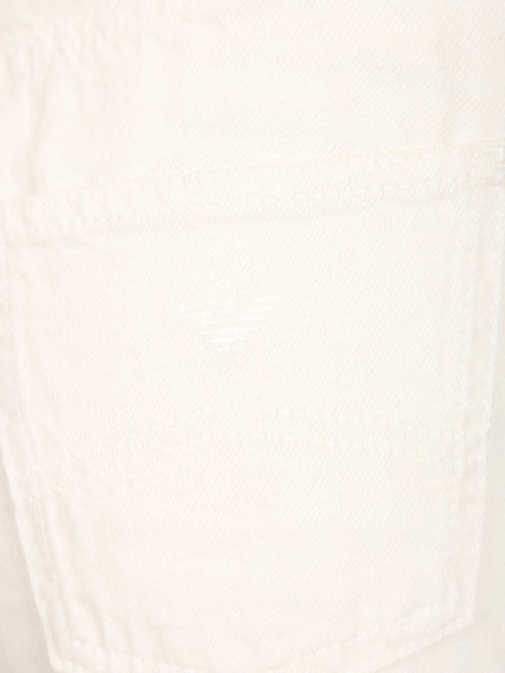 Emporio Armani 5 Pockets Pant Jeans - Bianco | 25569ea127338e5fc61b4a47a5a1a46350fe190f
