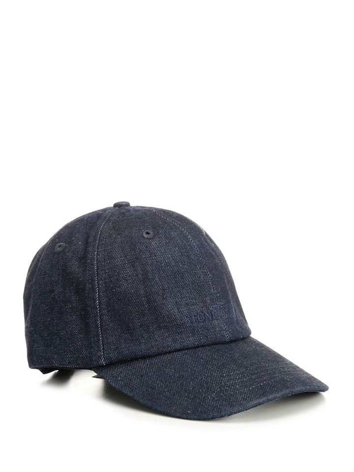 Stone Island Denim Research Denim Cap Beauty - Blu | be717b25d2a0c1b55e975f121226cd1795168791