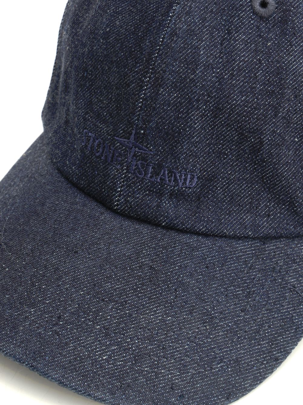 Stone Island Denim Research Denim Cap Beauty - Blu | 292acca7321270bd40e29045ccd355ade497af50
