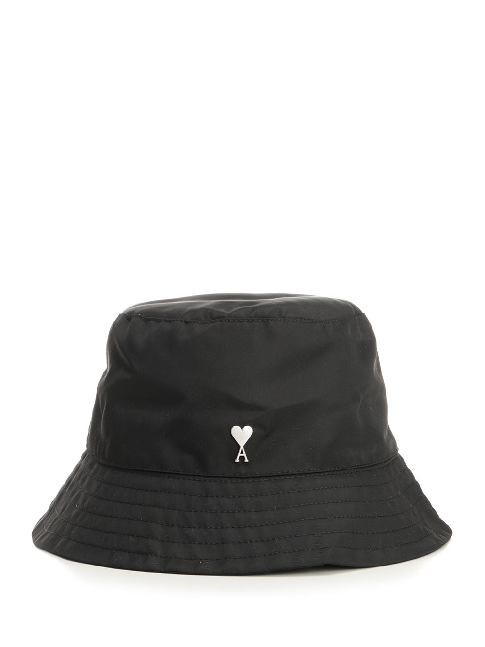 Ami Ami De Coeur Stud Bucket Hat Technical Nylon Cappelli - Nero | 8b5d14bbe5122a9f8cbac7b24fc2d876506b46ef