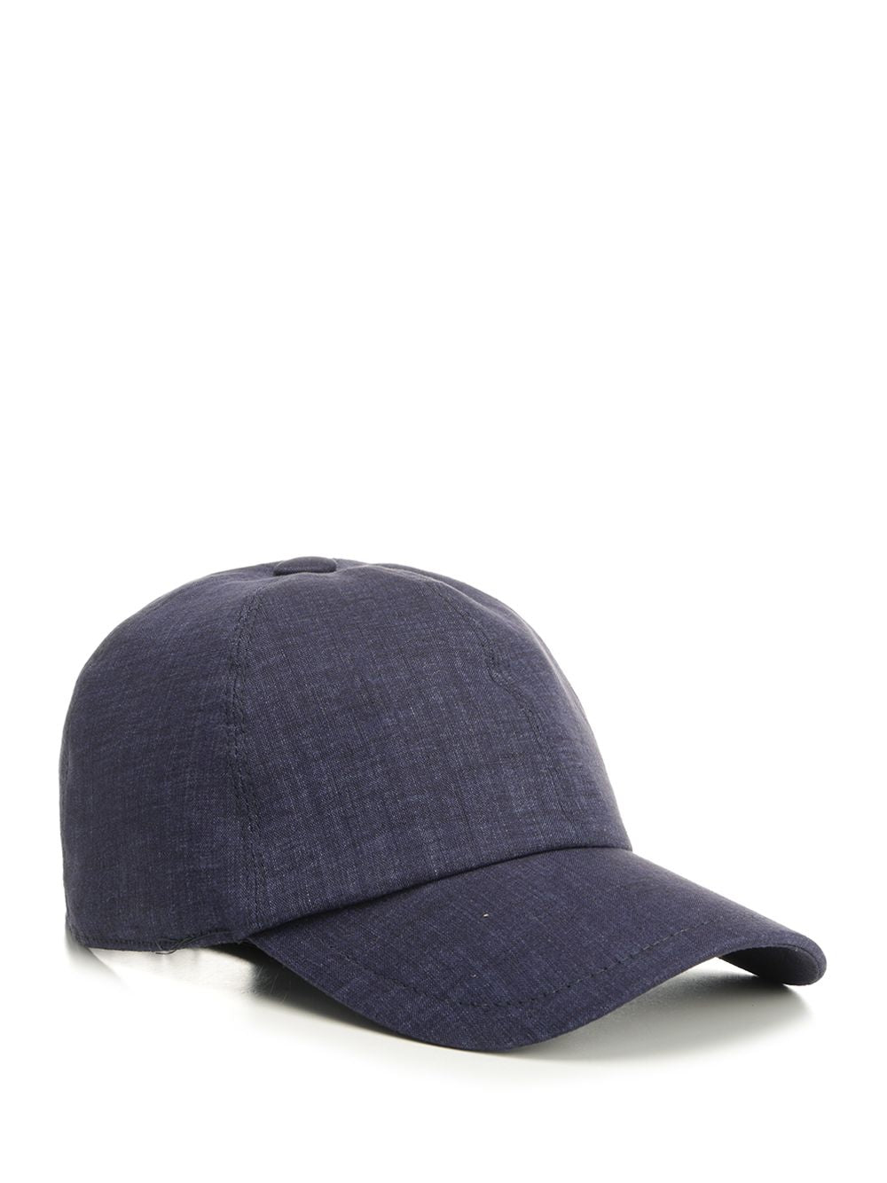 Fedeli Linen Hat Cappelli - Blu | c53141691a02e4e86e24f0be27abca2b34fd6eb9