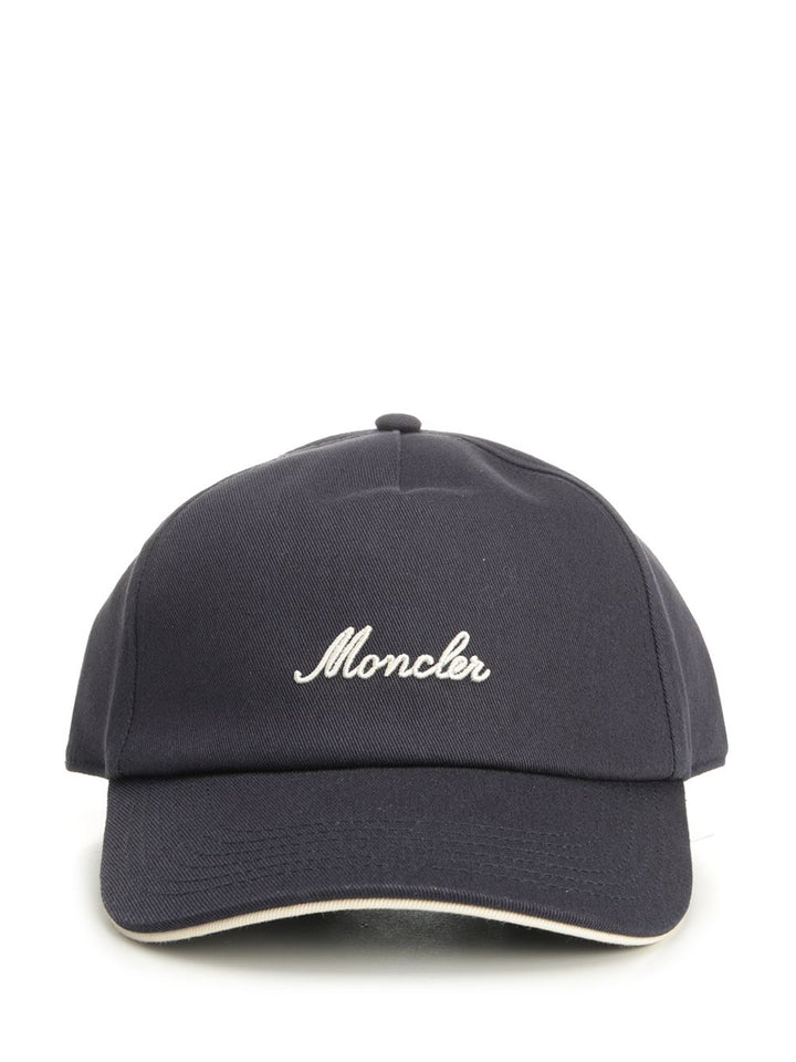 Moncler Baseball Cap Cappelli - Blu | 57f97010a57a75c9571c9d2673f8ac1452a4111e