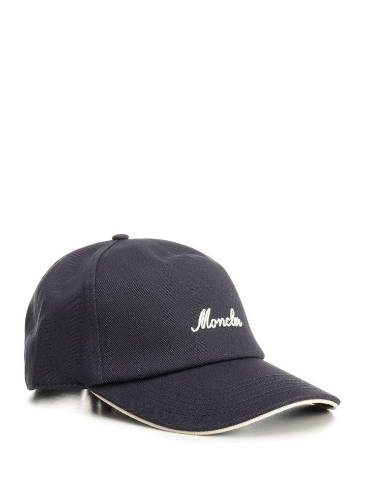 Moncler Baseball Cap Cappelli - Blu | f56c1a34e86dc677e57c30e04197566ded4ac62d