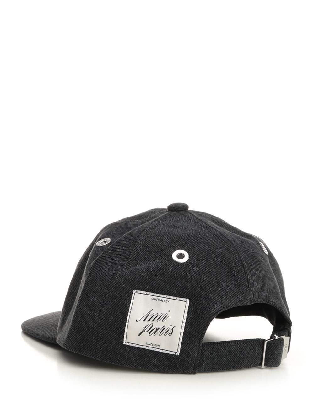 Ami Denim Cap Cappelli - Nero | 0cf371bd488f2c35c17e42c1263e2d214fbd79a0
