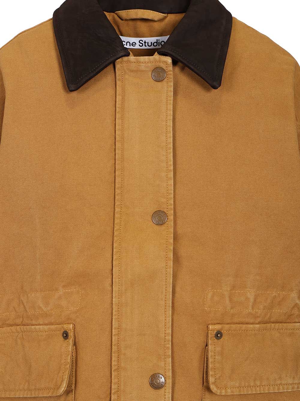 Acne Studios Canvas Jacket Giacche - Arancione | ba862db1ac95bb2c1136b0660e8151bc94fa583e