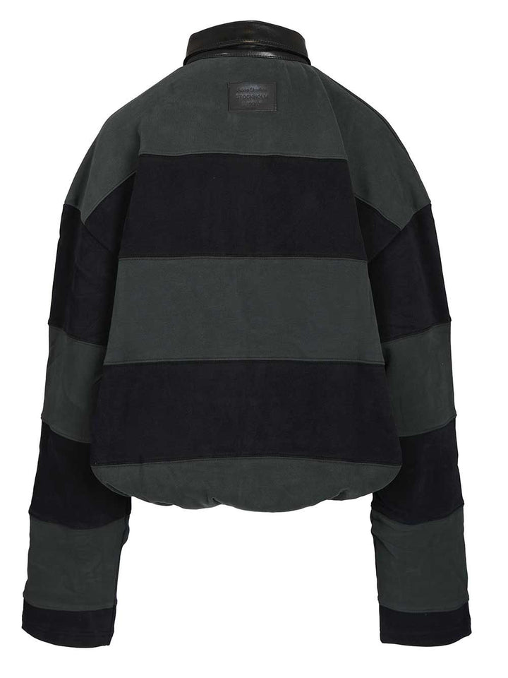 Acne Studios Striped Polo Sweater Polo shirt - Verde | 810582fa8d3510bb0f36380b95d041e800701362