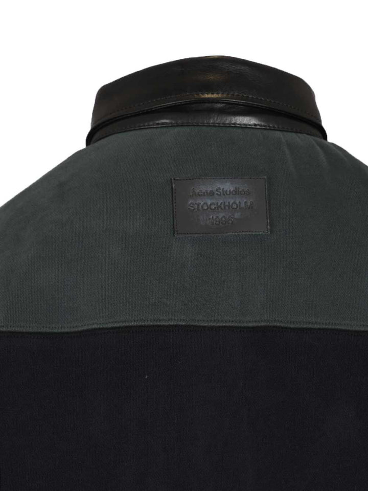 Acne Studios Striped Polo Sweater Polo shirt - Verde | d554e13a5e81294888227057bae340ebf8d3030b