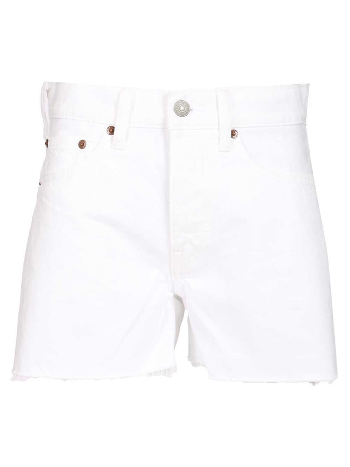 Polo Ralph Lauren Denim Shorts Trousers - Bianco | 92ae8c4dcdf1b8dfe90eb5cd9fdee20ba438768d