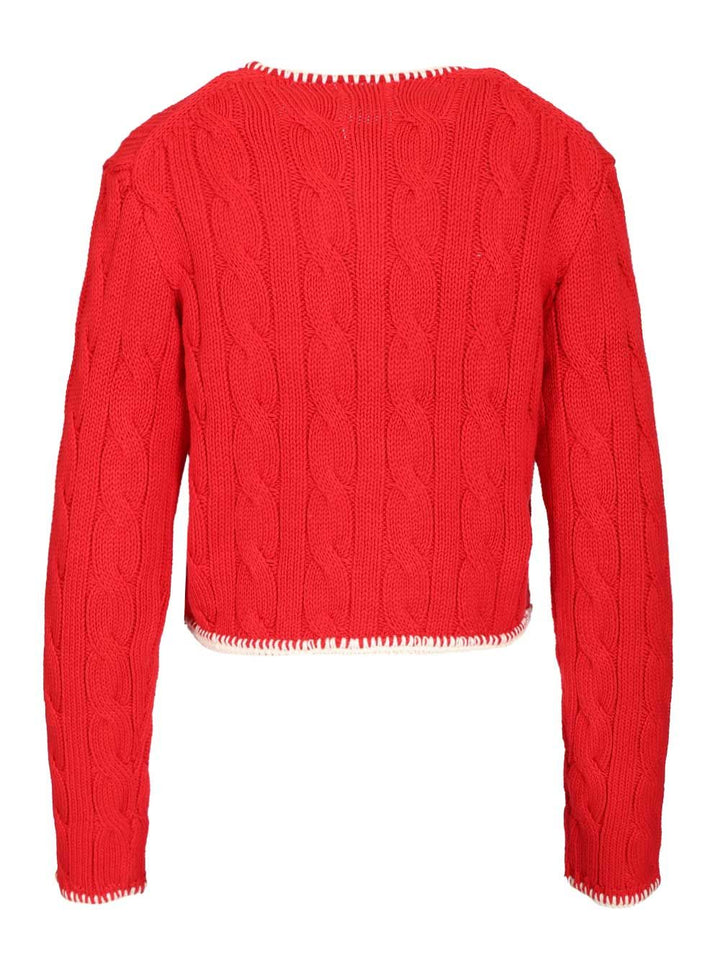 Polo Ralph Lauren Sweater-Cardigan Giacche - Rosso | c7f8765b484e3a6a5597a97428b32621b61a67ec
