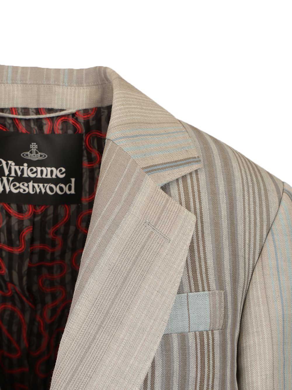 Vivienne Westwood Huddersfield Blazer Giacche - Grey | c3d901dd23711efa5f4221871ba4fb2780ad3e08