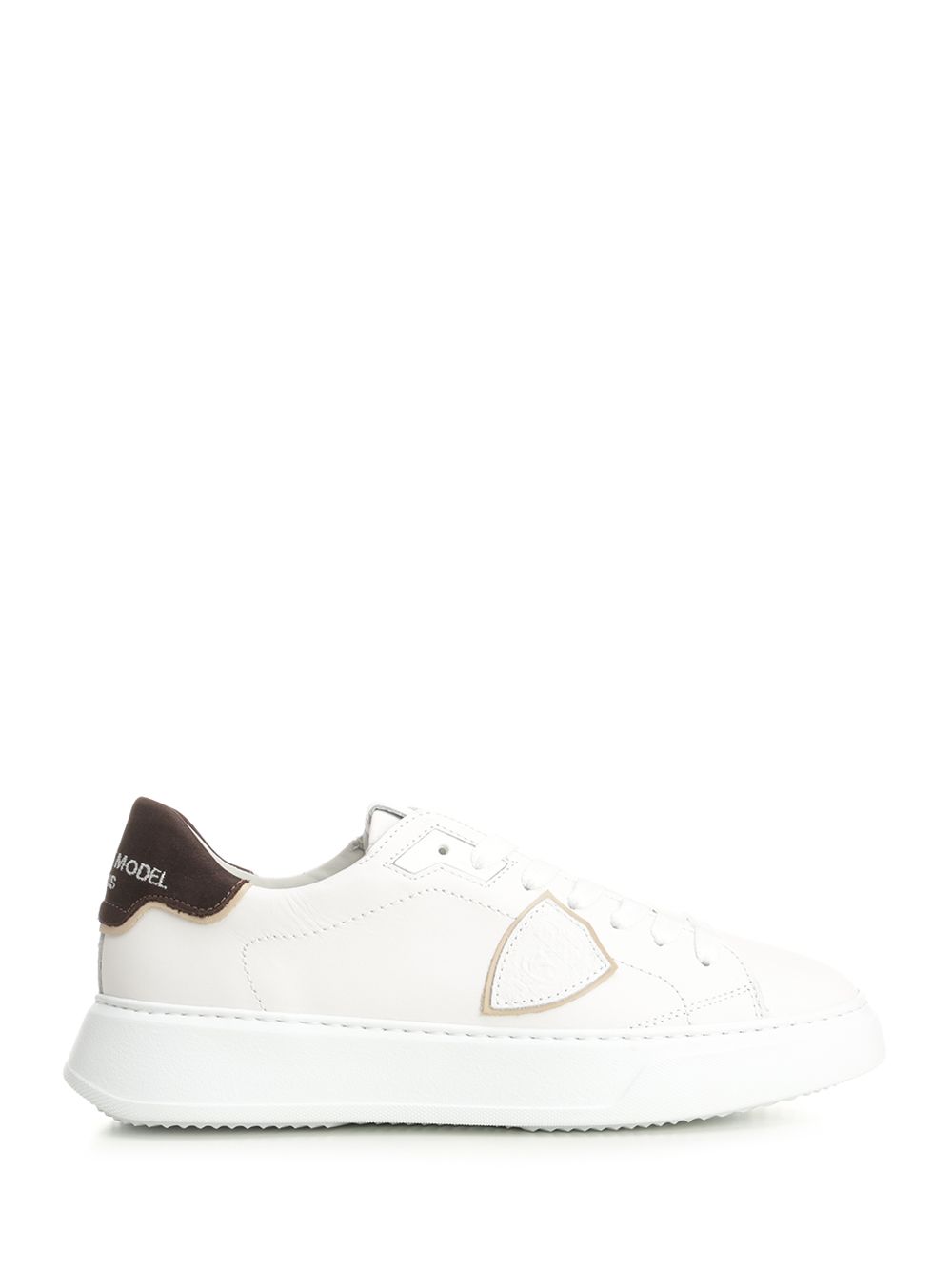 Philippe Model Temple Low Man Sneakers - Bianco | aeebe40ff1a14f1ebe275ad8c595b0c44876f44d