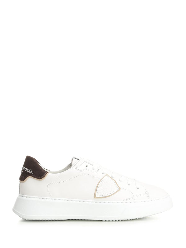 Temple Low Man Sneakers Bianco