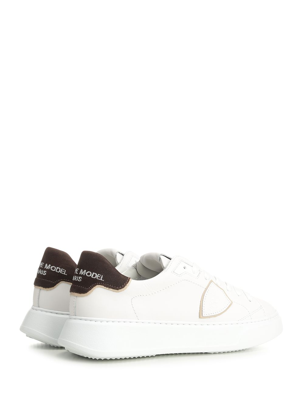 Philippe Model Temple Low Man Sneakers - Bianco | a2f309f5b0b6f8990ea57ee826be2f2d64acdd9c