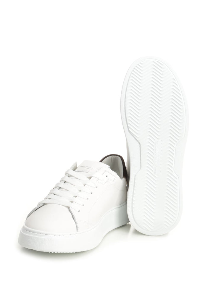 Philippe Model Temple Low Man Sneakers - Bianco | db1709fb7204f9f2e7973cf1f21e79890741dba6