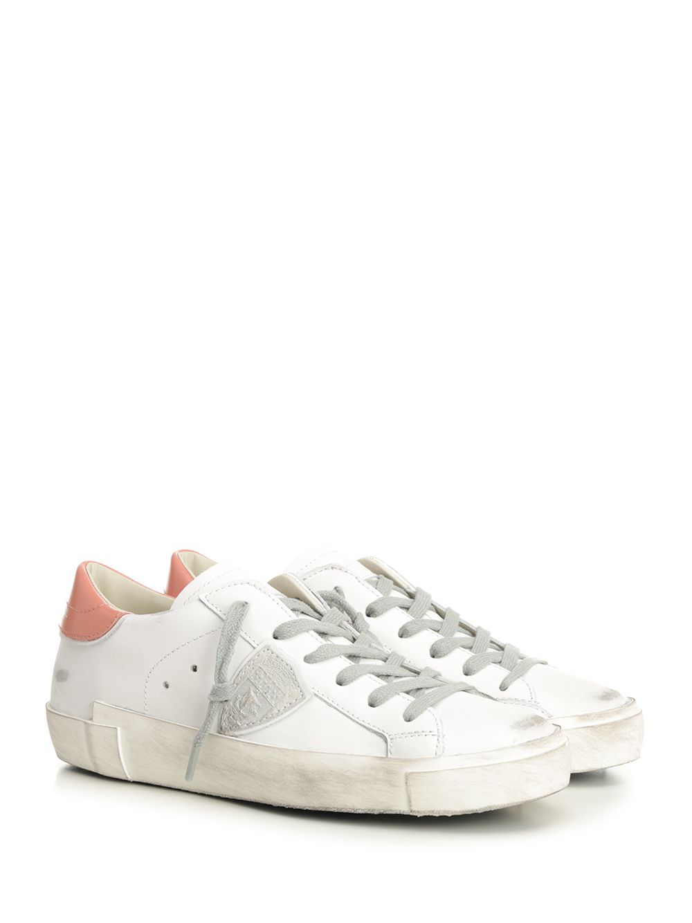 Philippe Model Prsx Low Woman Sneakers - Bianco | 58f1ecb3e1d910c4beac58efa2d9153c06907e9f