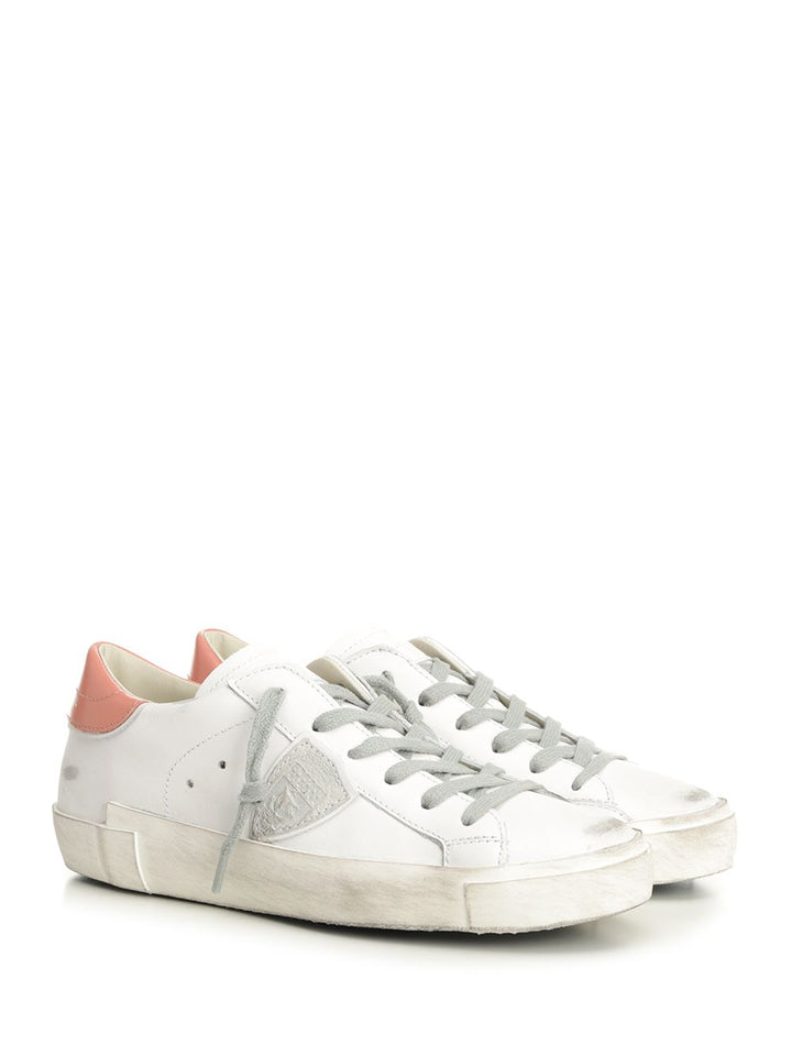 Philippe Model Prsx Low Woman Sneakers - Bianco | 58f1ecb3e1d910c4beac58efa2d9153c06907e9f