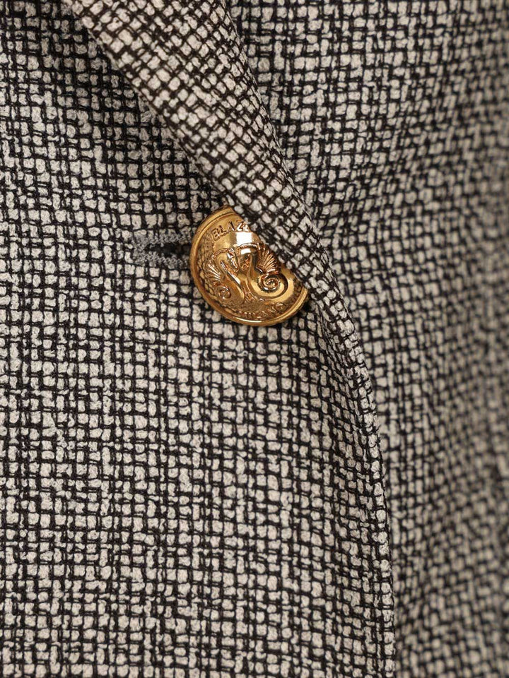 Blazé Milano Gloriana Charmer Blazer Giacche - Grey | 9c5719c651f0c52c1f3e4cfb26354973b3cef4dd
