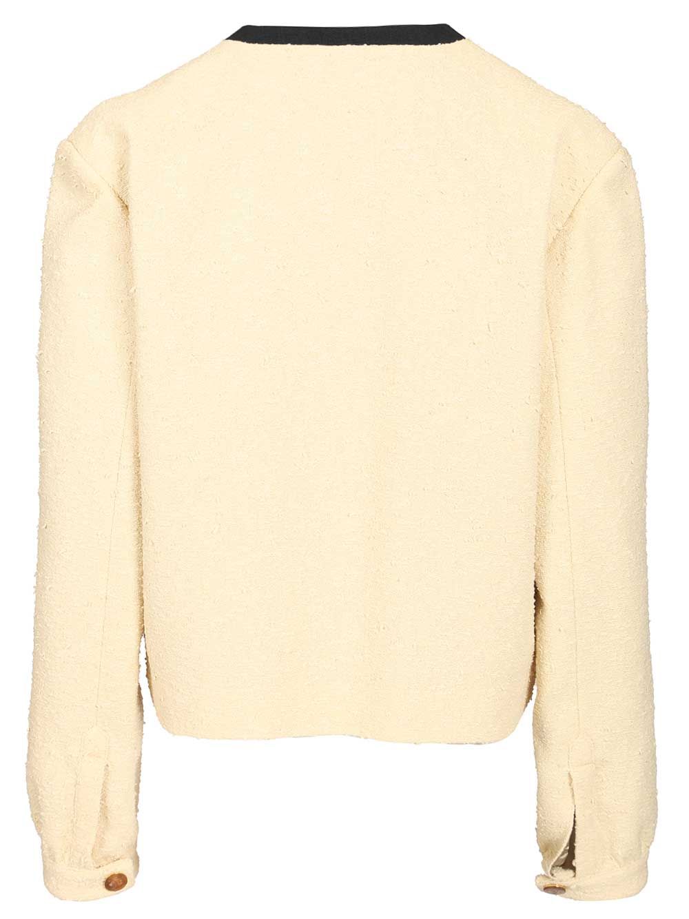 Blazé Milano Orinda Bolero Jacket Giacche - Bianco | b937fc319d69dd09148352013ce9e13543ed6617