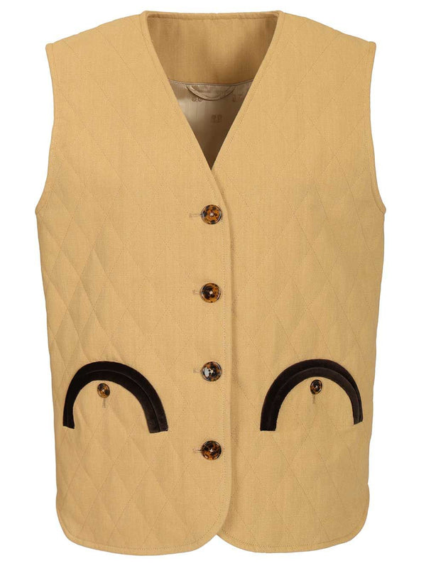 Ghost Suffolk Gilet Giacche Marrone