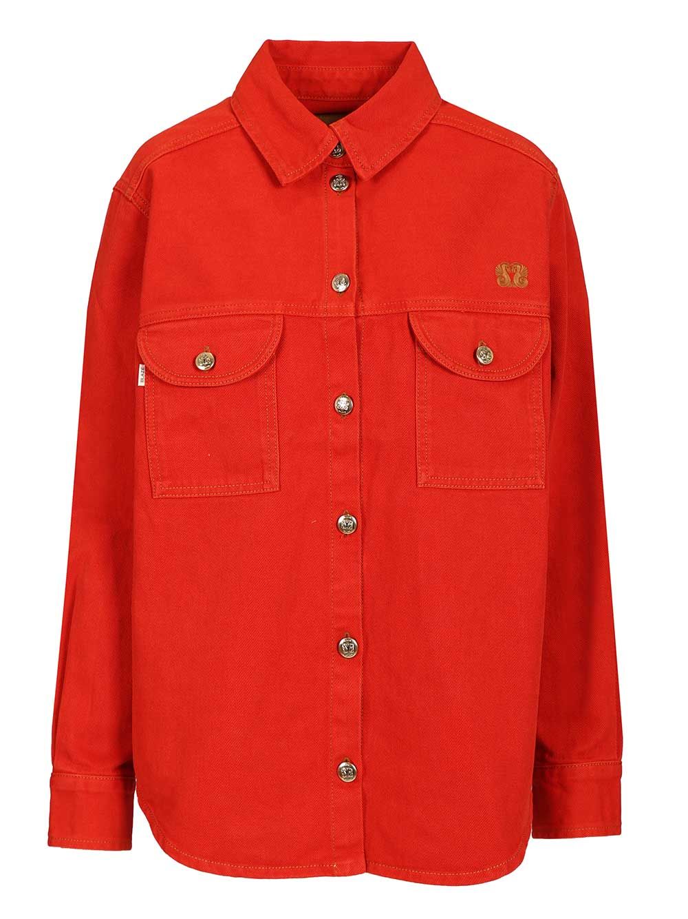 Blazé Milano Clapotis Berber Shirt Giacche - Rosso | f4a2dd96428b7f5ca3929e421b7ed3fce2b4a6b1