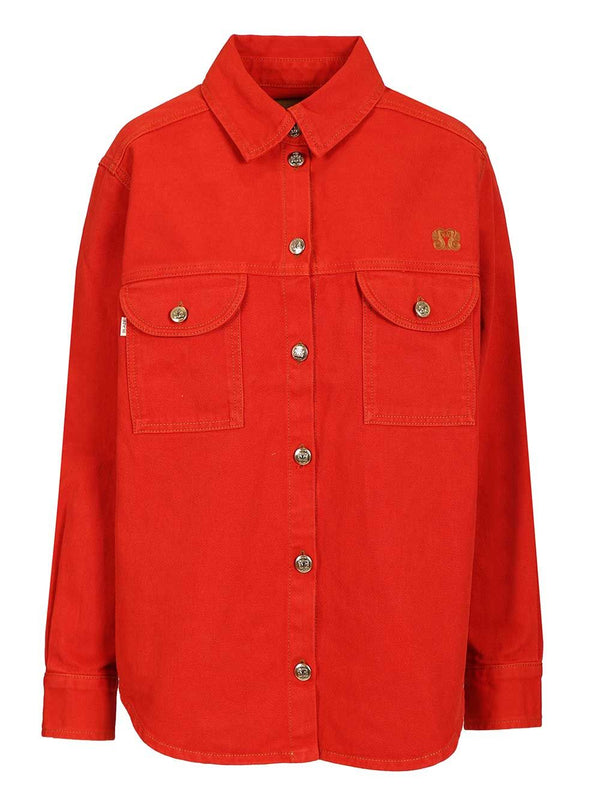 Clapotis Berber Shirt Giacche Rosso