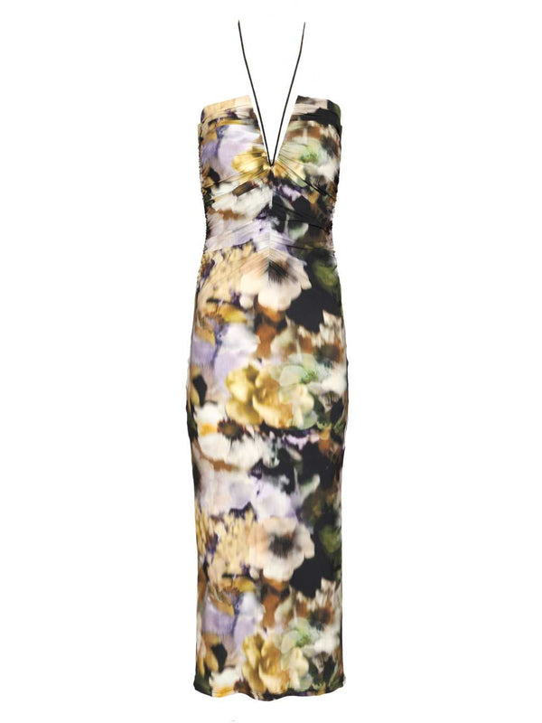 Natalie Dress With Floral Print Abiti Multicolor