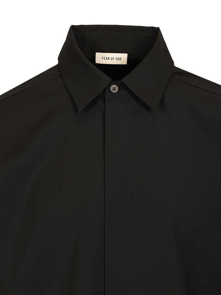Fear Of God Classic Shirt Shirts - Nero | 175a6ce9cd44ec93be4306f37089c481f919b2f9