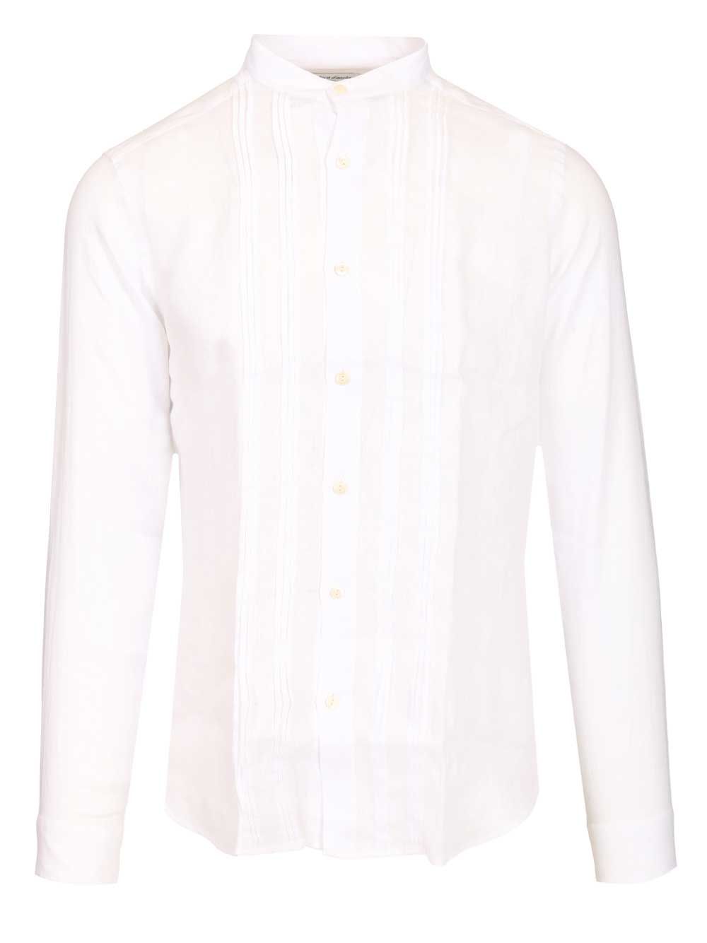 Al Duca D'Aosta Linen Shirt Shirts - Bianco | f9516ecbcb68bc73bc154de40ebed89c8c47f1ef