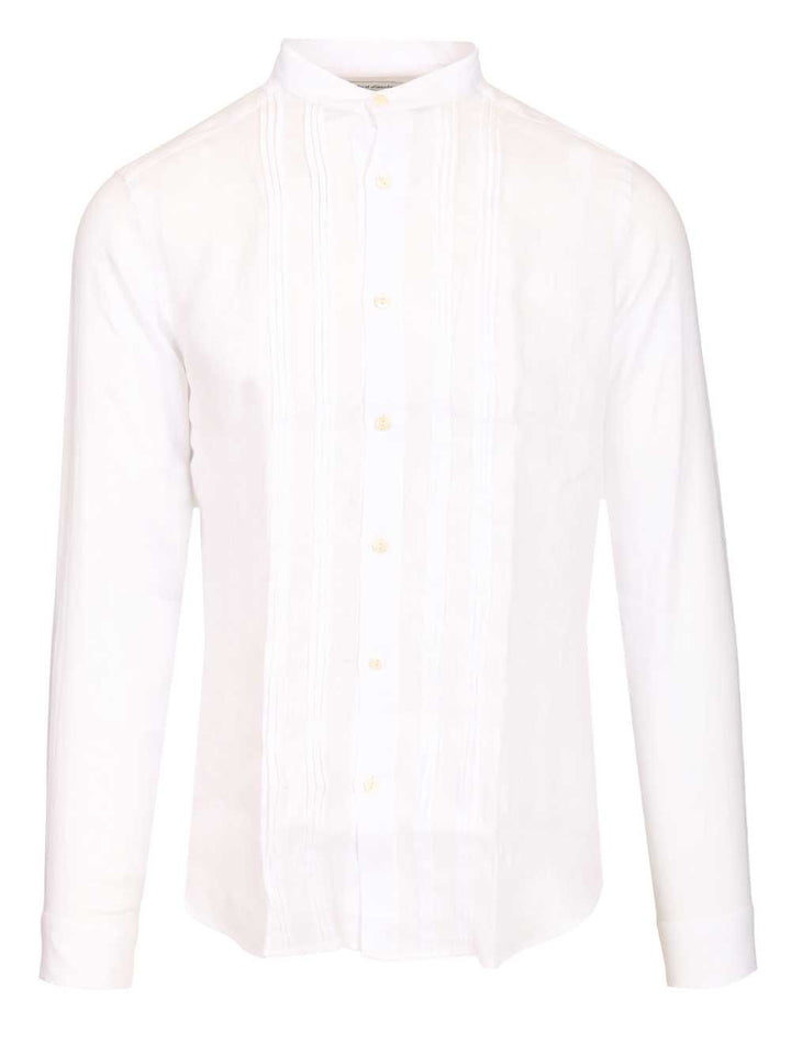 Al Duca D'Aosta Linen Shirt Shirts - Bianco | f9516ecbcb68bc73bc154de40ebed89c8c47f1ef