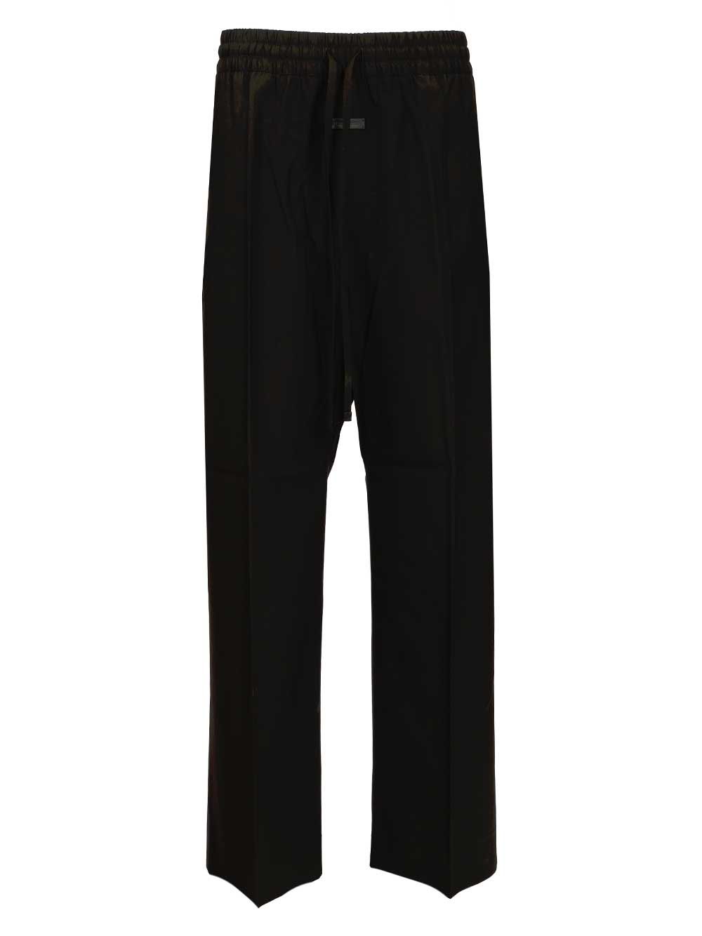Fear Of God Wide Leg Trousers - Nero | 87216b570dbc261b4553c50ec14d00a12fb02b57