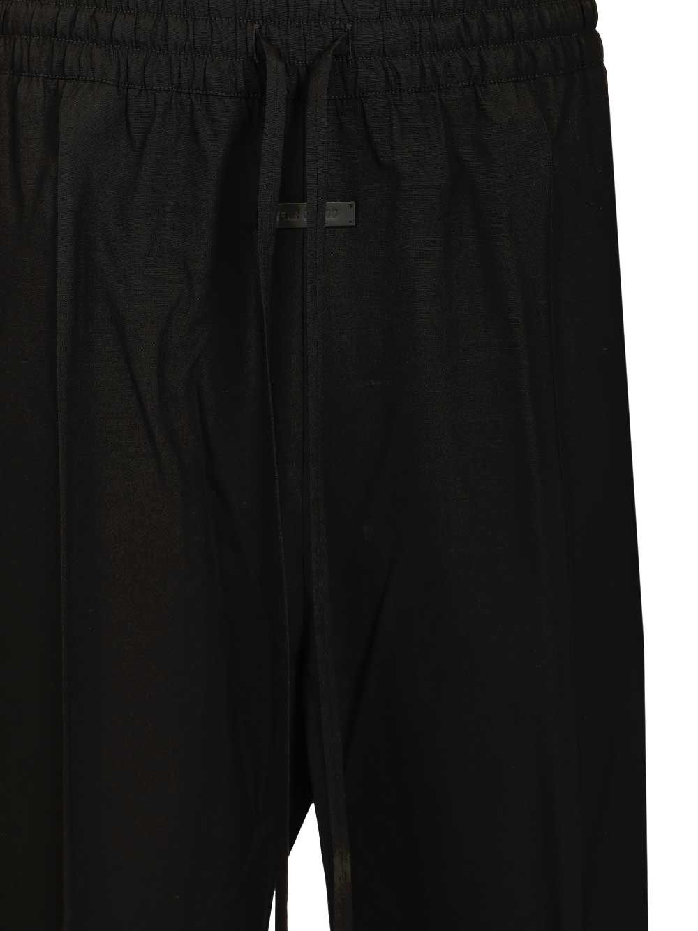 Fear Of God Wide Leg Trousers - Nero | dc50ed37c7854e346b8af78e5b74bc91c8b4cb24