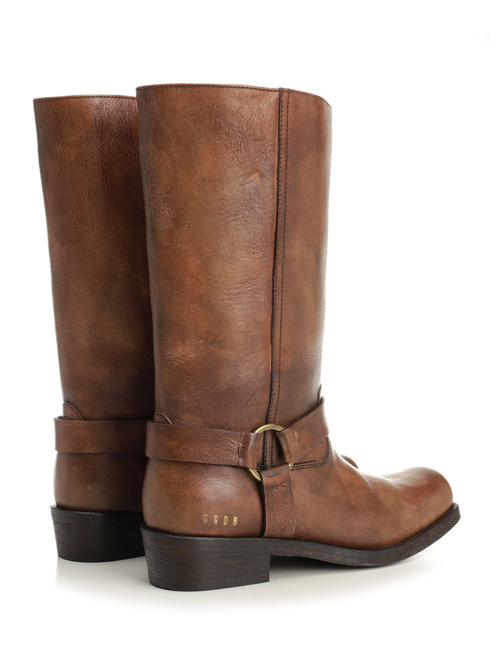Golden Goose Deluxe Brand High Biker Boots Scarpe basse - Marrone | 11b5ae6468c042762c19a85c7db8bba1fac9cb7c