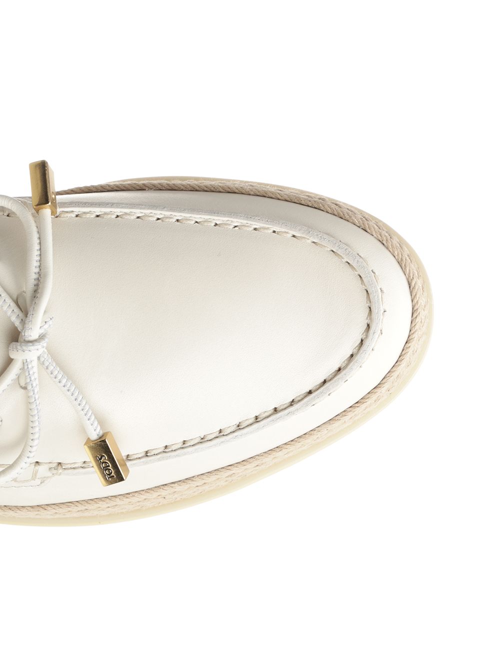 Tod'S Leather Moccasin Scarpe basse - Bianco | 0e9269d55d8f955c16c3878ac158df4f098048e1