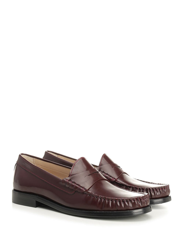 Stuart Weitzman Lottie Loafer Scarpe basse - Bordeaux | 1ae174daa16d39151afb41275f385d9ee70a1604
