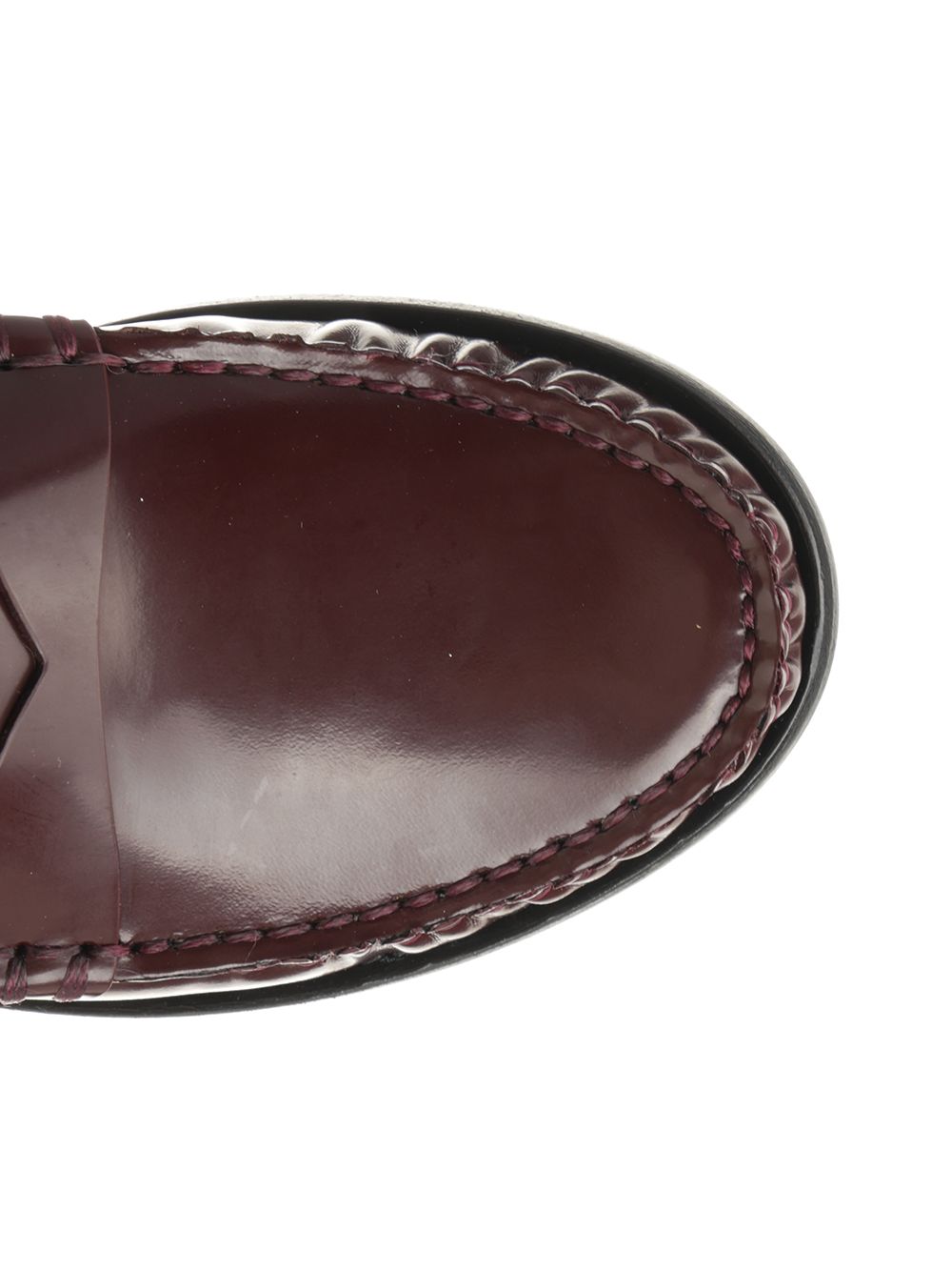 Stuart Weitzman Lottie Loafer Scarpe basse - Bordeaux | f2b82fb10dedb0df453be9adab70b022658b8c1d